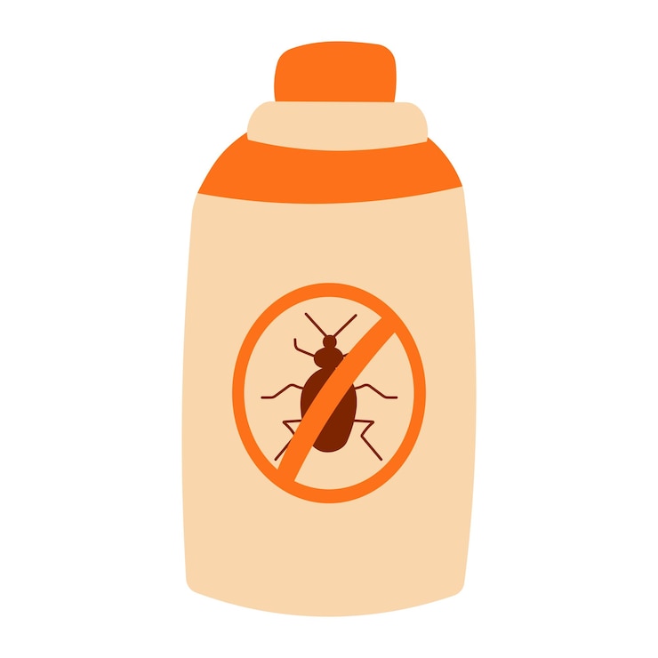 Vector insect repellent garden care aerosol spray element