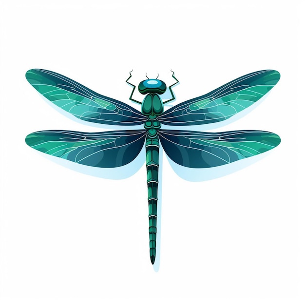 Vector insect vector dragonfly design nature animal summer illustration wing natural wildlife fl