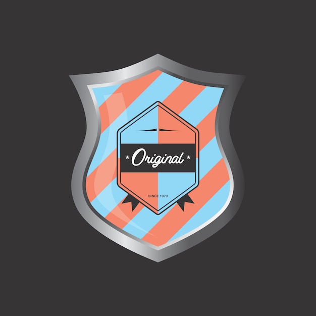 Этикетка с логотипом insignia