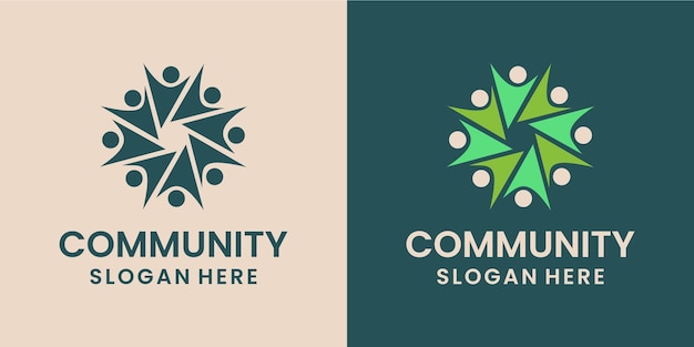 Inspiratie voor community-logo-ontwerp