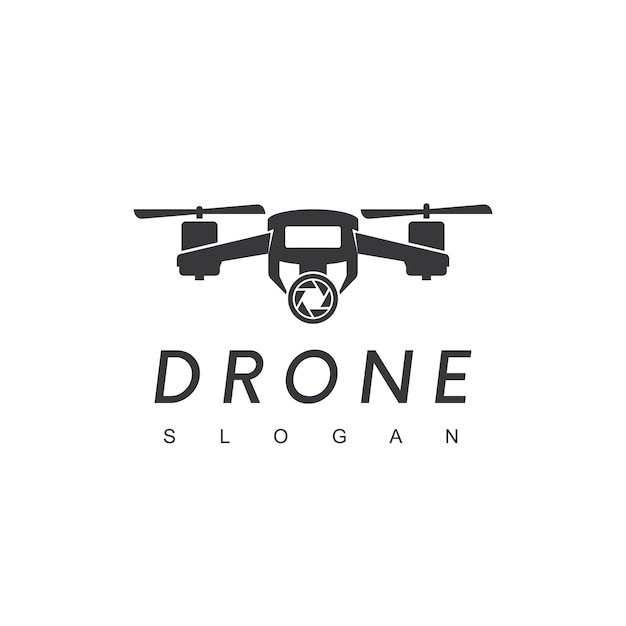 Inspiratie voor drone-logo-ontwerp