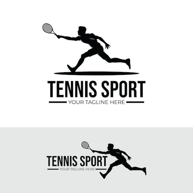 Inspiratie voor het ontwerpen van logo's voor tennisspelers