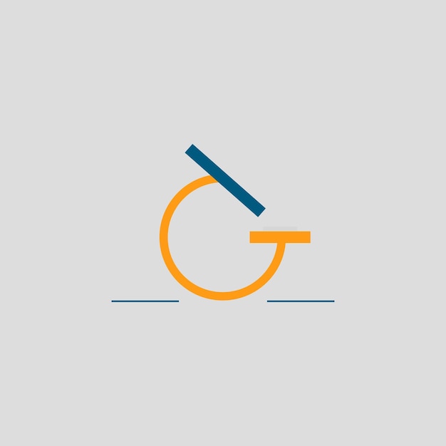 Ispirazione monogramma lettera g logo design