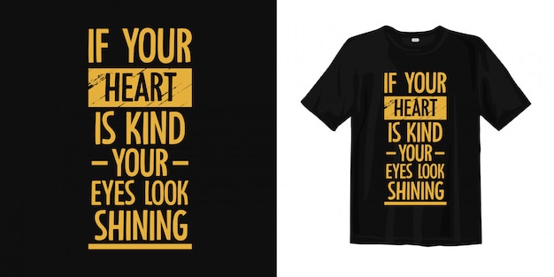 Inspirerend citaten t-shirt ontwerp