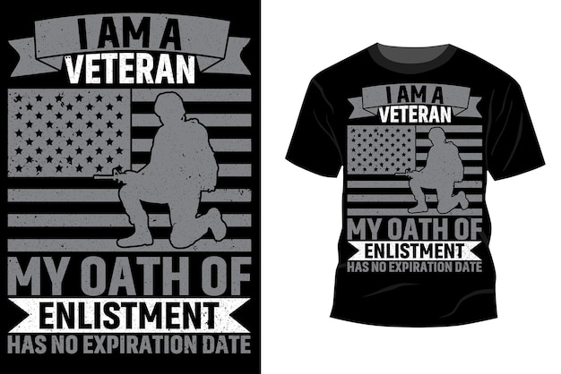 벡터 텍스트 veteran tshirt design 벡터 타이포그래피 티셔츠로 영감을 주는 동기 부여 견적