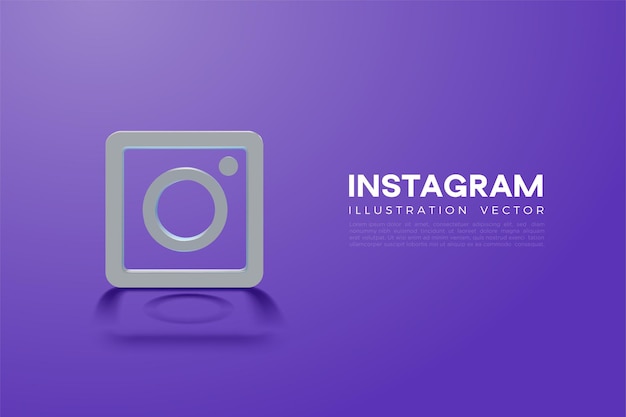 Instagram 3d и значки instagram