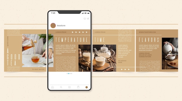 Instagram carousel templates