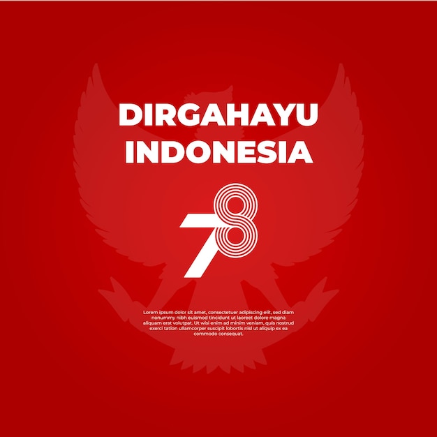 Instagram Feed Dirgahayu Indonesia 78th