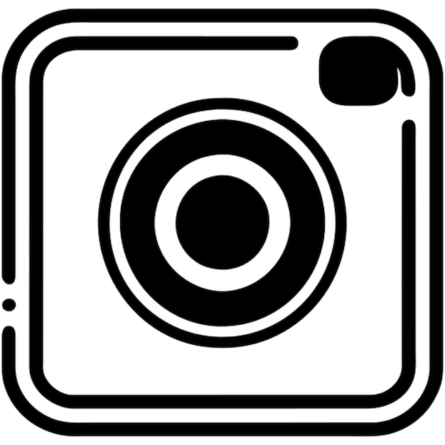 instagram logo pictogram