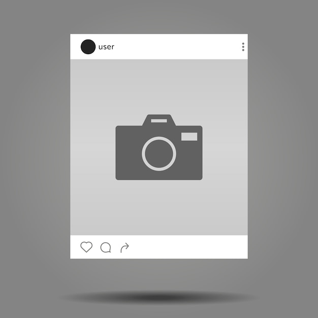 Modello di post instagram