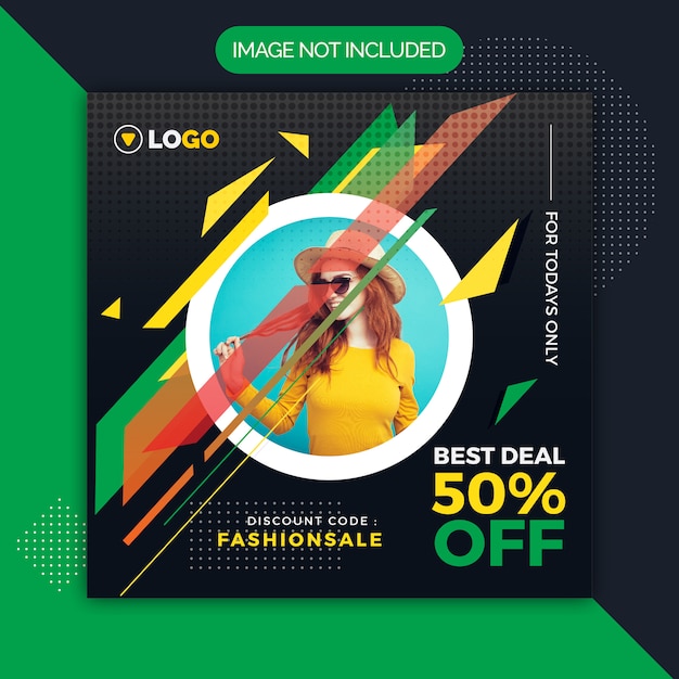 Instagram Social Media Template For Sale Fashion