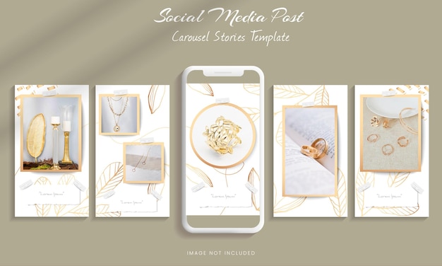 Instagram stories carouseltemplate