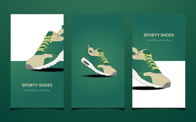 Instagram Stories Reels Shoes Theme