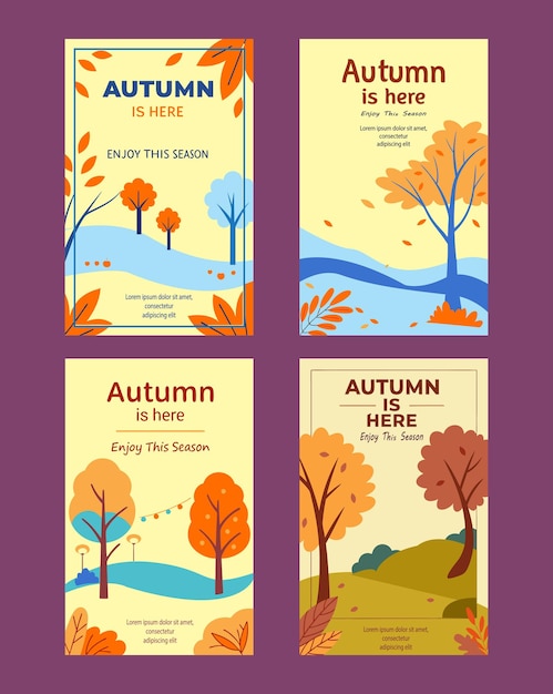 Instagram Stories voor herfstpromoties, verkopen en evenementen
