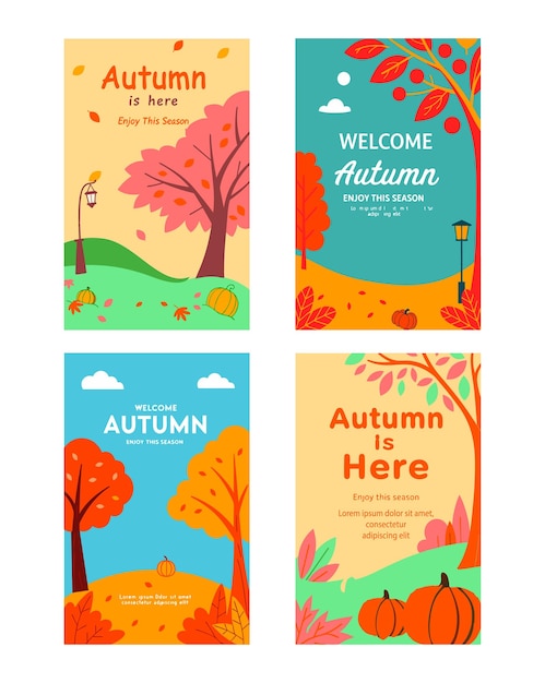 Instagram Stories voor Thanksgiving en de herfstfeesten