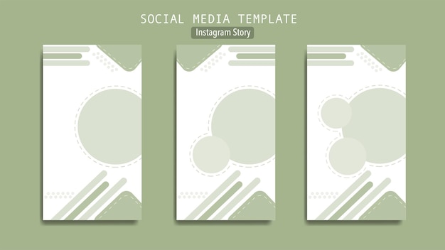Instagram story template