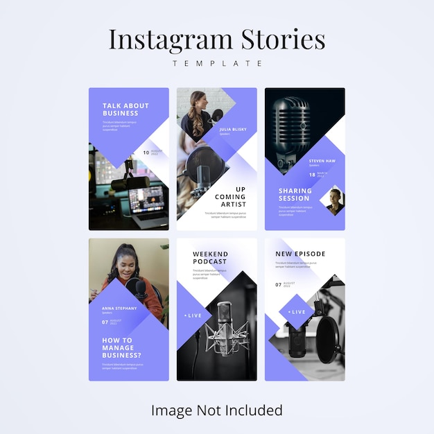 Instagram strategie carrousel-postsjabloon