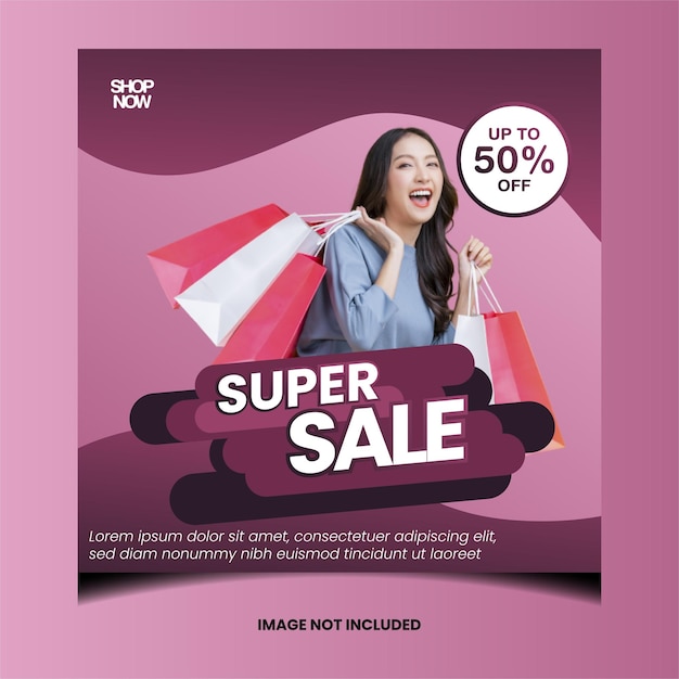 instagram template promotion week