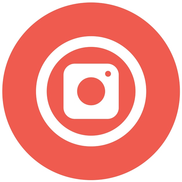 Instagram Vector Icon Design Illustration