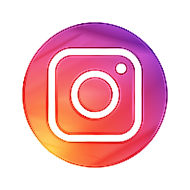 Векторная иконка социальных сетей Instagram Иллюстрация логотипа Instagram