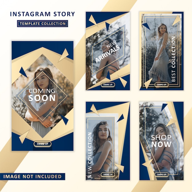 Instagram verhaalsjabloon collectie