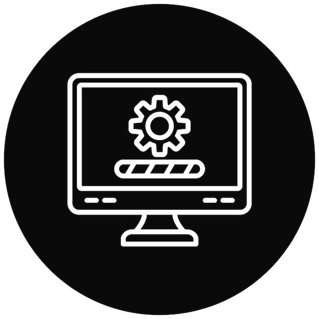 インストールベクトルアイコンをビジネスとHRアイコンセットに使用できます
