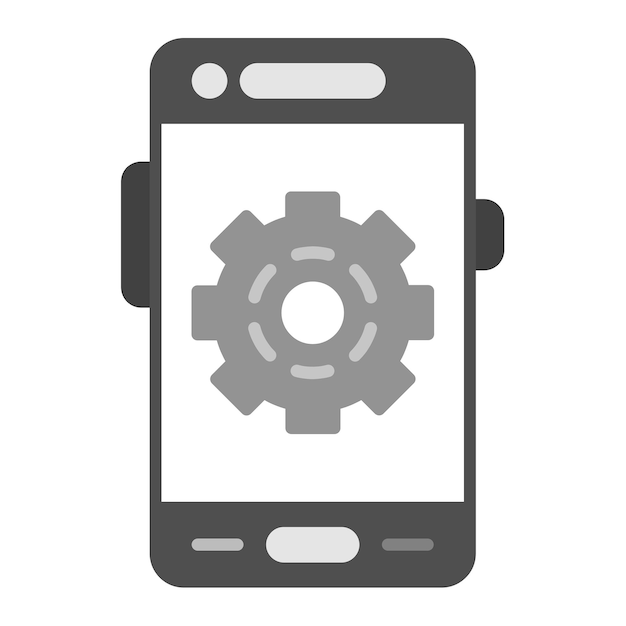 Vector instellingen icoon vector afbeelding kan worden gebruikt voor mobile app development