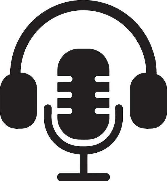 Instrument Microphone Vector Logo Icon