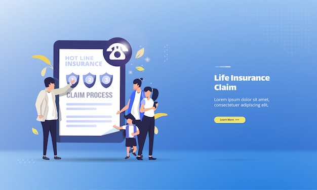 保険代理店が生命保険の請求方法を説明