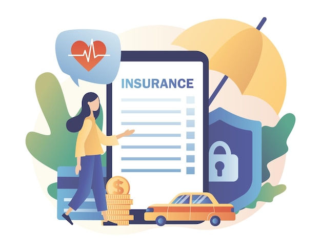 保険の概念財産と健康保険ヘルスケアファイナンスと医療サービス