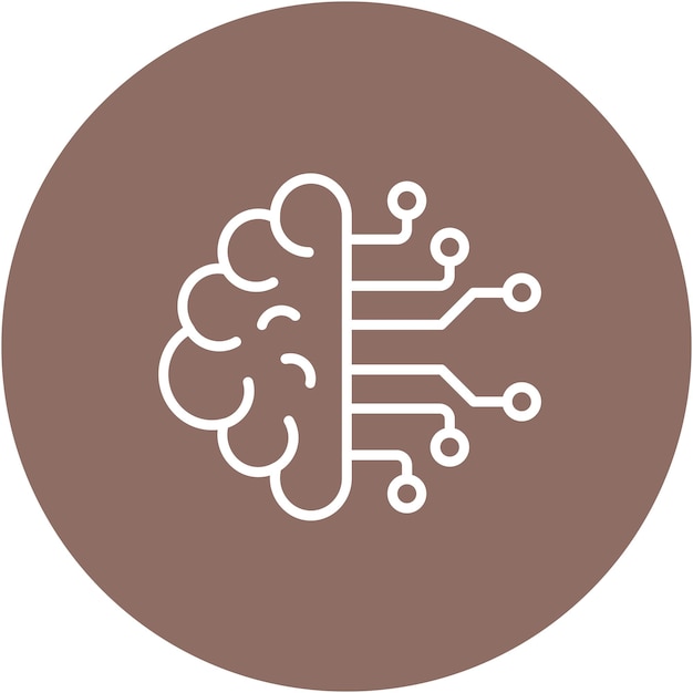 Intelligentie vector illustratie stijl