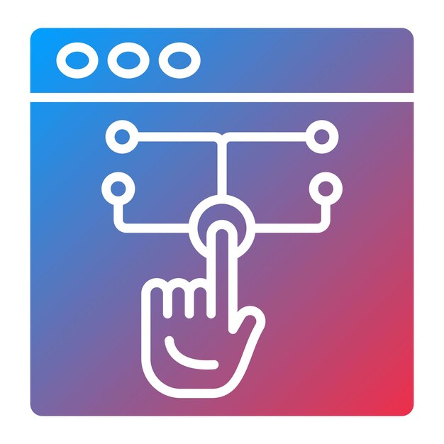 Interactief icoon vector afbeelding Kan worden gebruikt voor gebruikerservaring