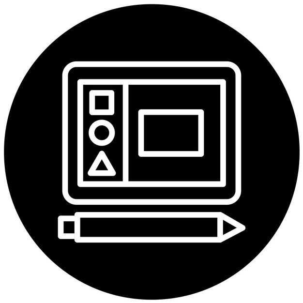 Interactieve hulpmiddelen voor vectorontwerp Icon Style