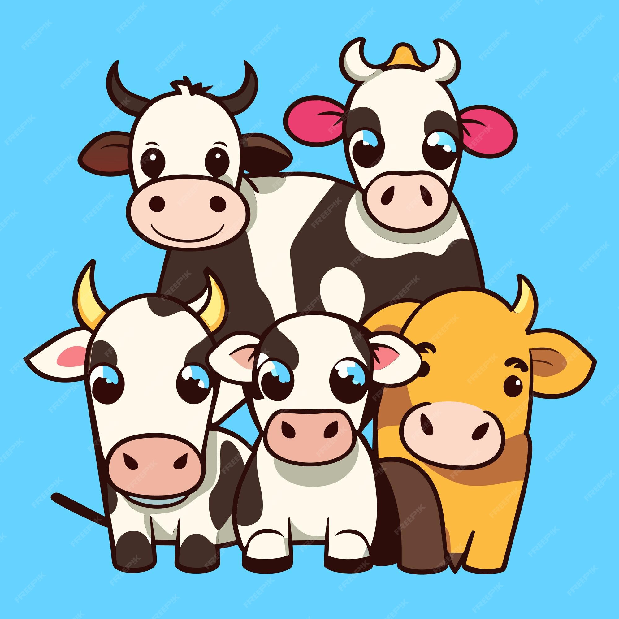 Premium Vector | Interactive learning with eps counting farm animals