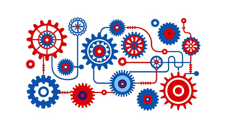 Vector interconnected gears