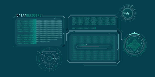 Interface for decoding satellite data about an object