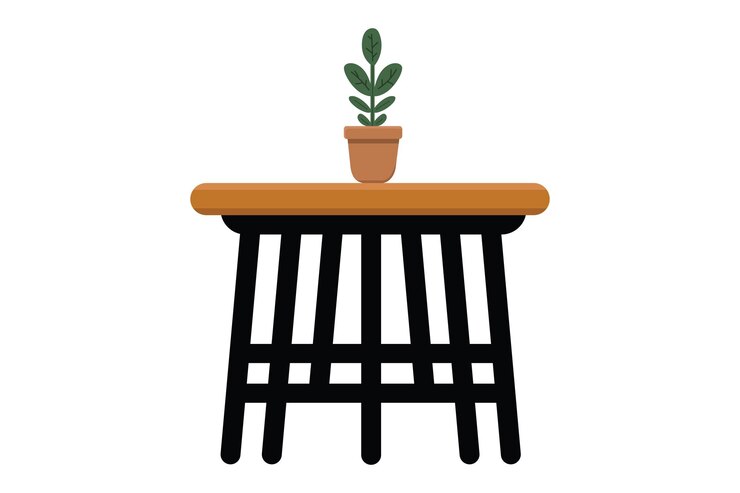 Vector interion furniture vector illustration