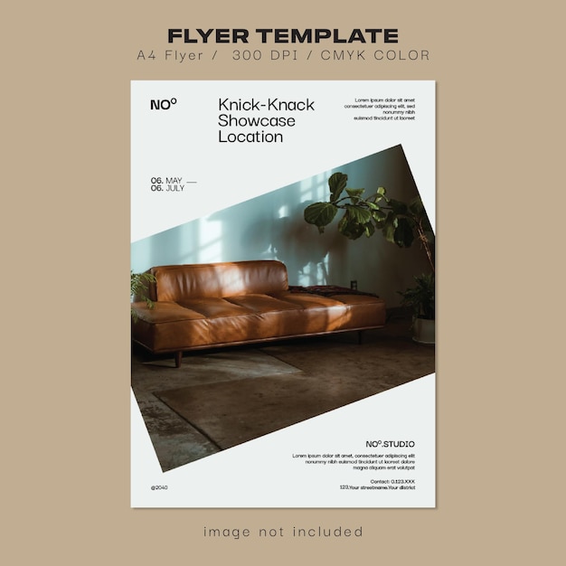 Interior Showcase Location Flyer