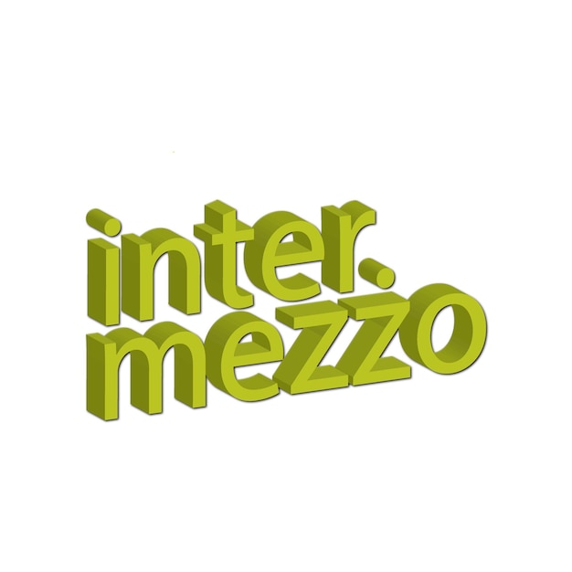 Intermezzo icon. Vector illustration