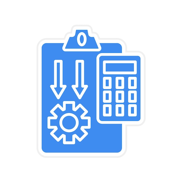 Vector internal accounting icon vector image can be used for accounting