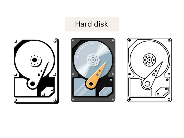 Vector internal memory drive. flat and linear.