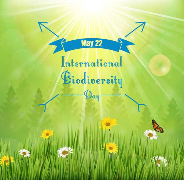 Poster internazionale sulla biodiversità