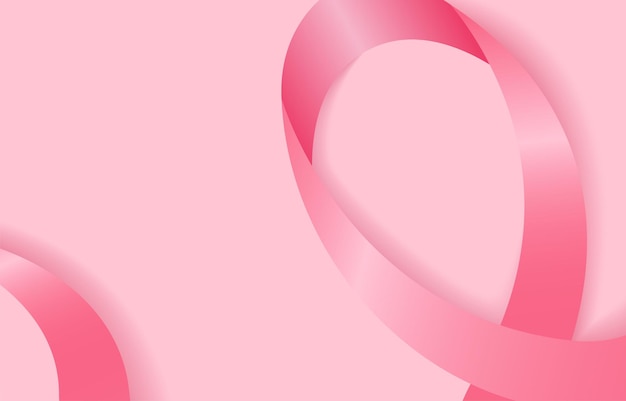 International breast cancer background template background template with an elegant design concept minimal style composition for banner flayer etc