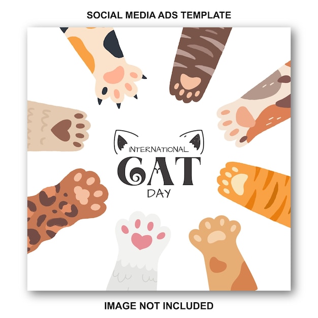 国際猫の日 デザイン