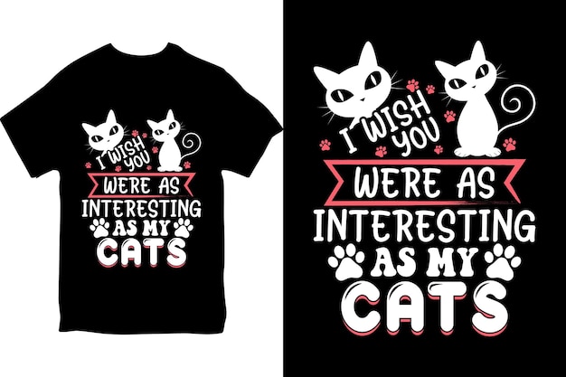 국제 고양이의 날 티셔츠 고양이 티셔츠 디자인 검은 고양이 티셔츠