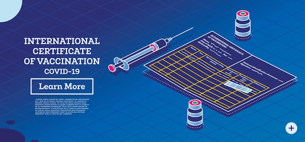 International Certificate of Vaccination Coronavirus Covid19