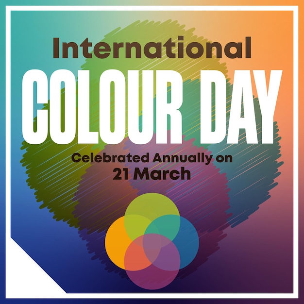 Vector international color day post