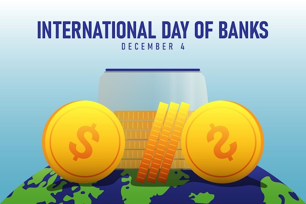 International Day of Banks background