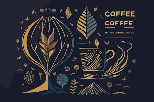 International Day of Coffee illustration