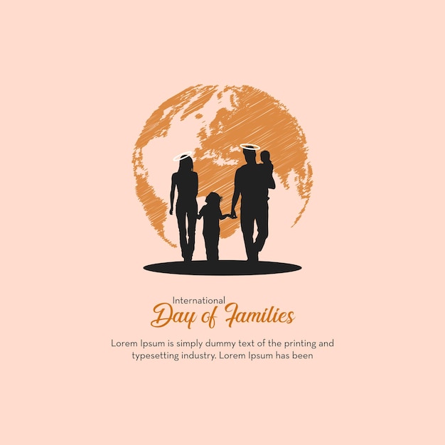 International day of families family day may 15 holiday card creative ads